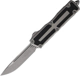Microtech Scarab II Auto OTF Knife 3.9 Inch Blade Apocalyptic Finish Aluminum Handle Glass Breaker Elite EDC Tactical by Microtech