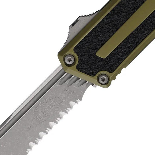 Microtech Scarab II OTF Knife Gen III 1278-11APOD Apocalyptic Finish For Tactical EDC Enthusiasts by Microtech