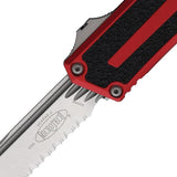 Microtech Scarab II OTF Premium Automatic Knife Gen III 1278-11RD Red Aluminum Handle For Tactical Enthusiasts by Microtech