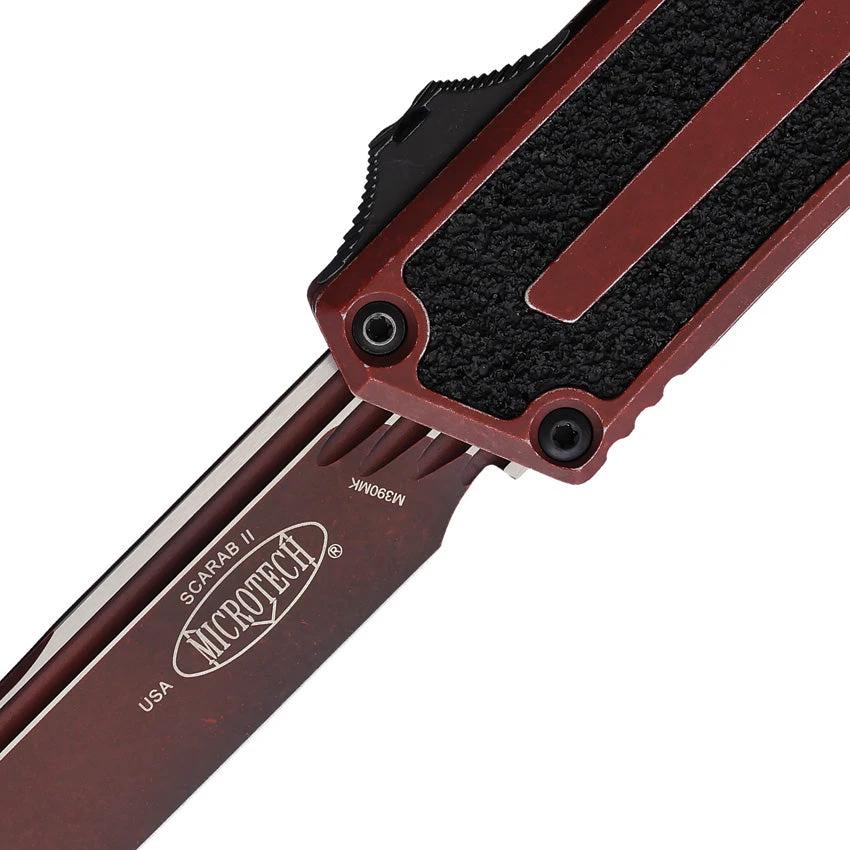 Microtech Auto Scarab II OTF Knife Gen III 1278 1WCM Automatic Opening Premium EDC Enthusiast by Microtech