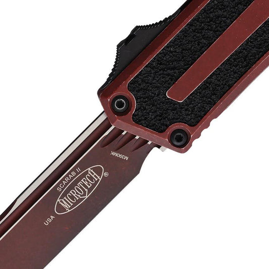 Microtech Auto Scarab II OTF Knife Gen III 1278 1WCM Automatic Opening Premium EDC Enthusiast by Microtech