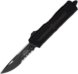 Microtech Scarab II OTF Auto Knife Gen III Partially Serrated Premium Bohler M390MK Blade For Tactical Pros by Microtech