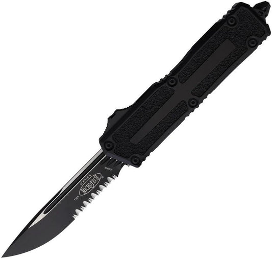 Microtech Scarab II OTF Auto Knife Gen III Partially Serrated Premium Bohler M390MK Blade For Tactical Pros by Microtech
