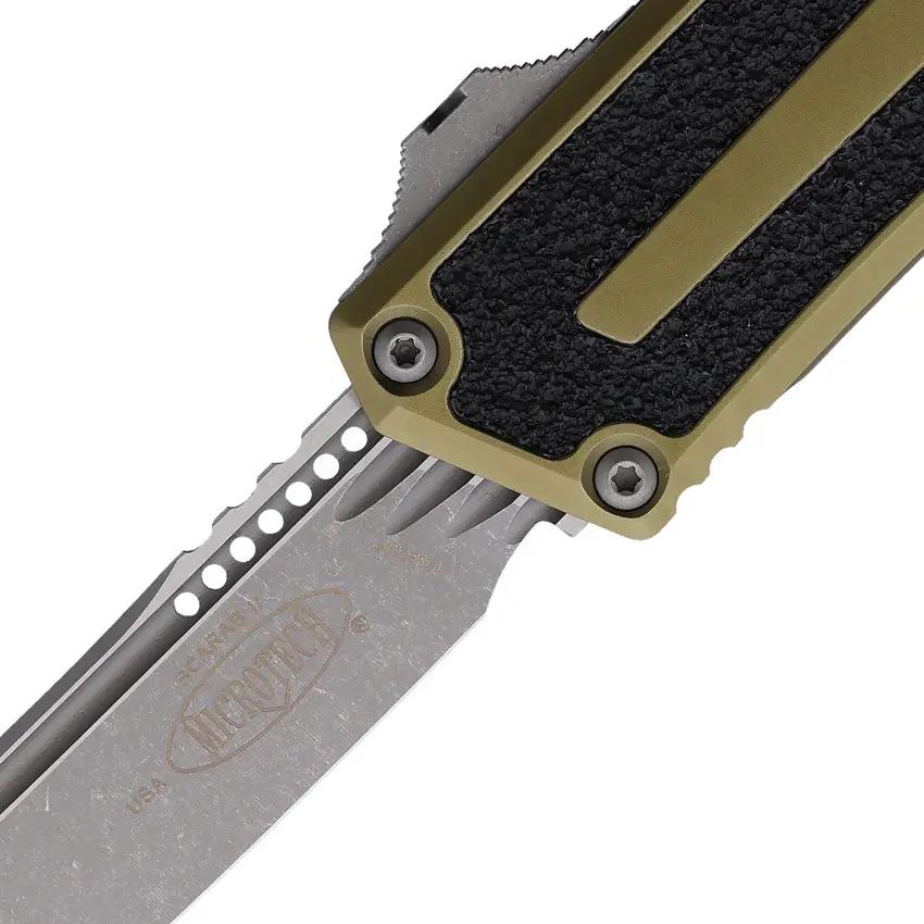 Microtech Auto Scarab II OTF Gen III 1279-10APOD Automatic Opening Apocalyptic M390MK Blade For EDC Collectors by Microtech