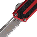 Microtech Auto Scarab II OTF Knife Gen III 1279 12APRD For Tactical Enthusiasts With Apocalyptic Finish M390 Blade by Microtech