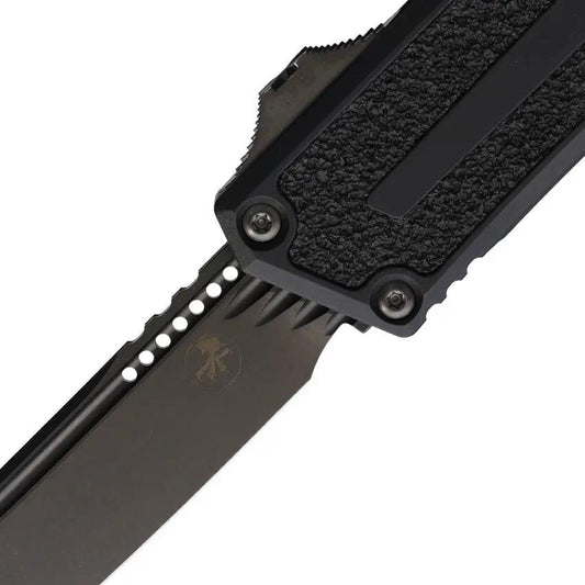 Microtech Auto Combat Troodon Otf Knife Dlc Coated Blade For Tactical Enthusiasts by Microtech
