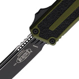 Microtech Auto Scarab II OTF Gen III 1279-1OD Knife With Automatic Opening M390 Tanto OD Green Handle EDC Pro by Microtech