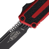Microtech Auto Scarab II OTF EDC Knife Gen III 1279 1RD Red Handle M390 Glass Breaker For EDC Enthusiasts by Microtech