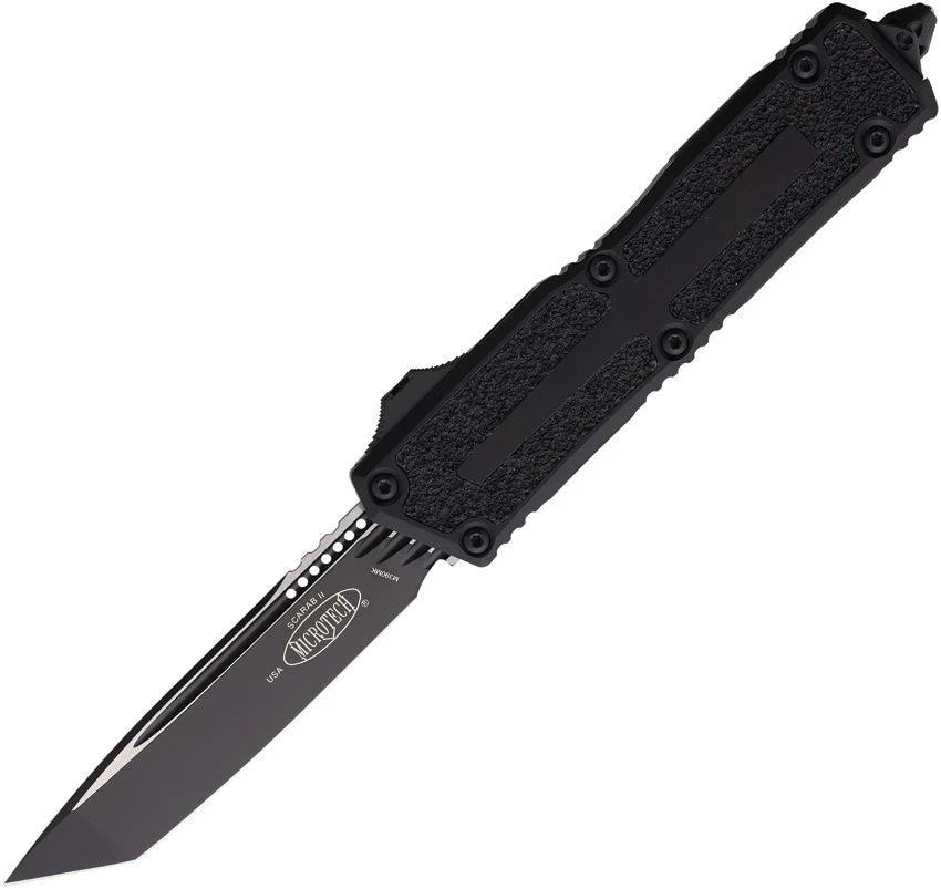 Microtech Auto Scarab II OTF Knife Gen III 1279 1T Premium Automatic Opening Bohler M390 Blade