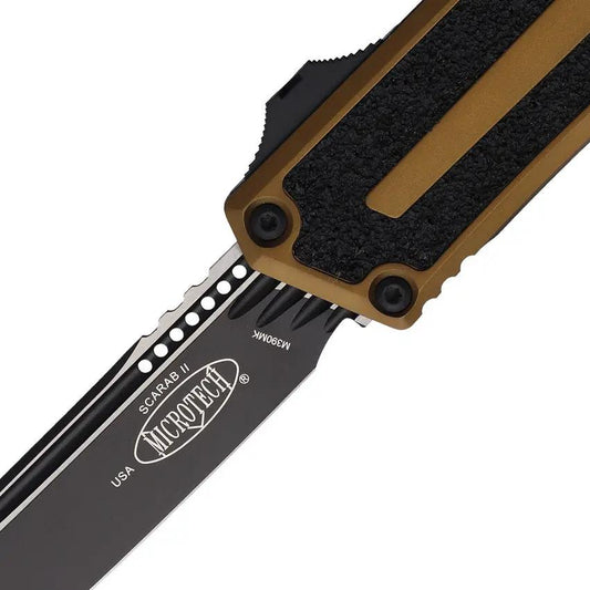 Microtech Auto Scarab II OTF Tactical Knife Glass Breaker by Microtech