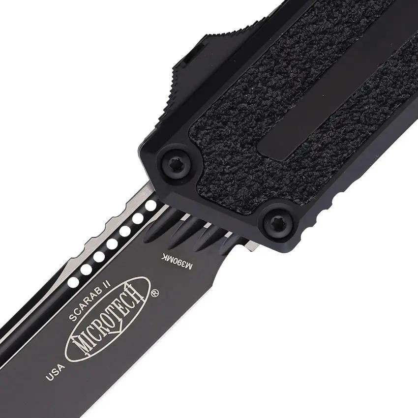 Microtech Auto Scarab II OTF Knife Gen III 1279 1T Premium Automatic Opening Bohler M390 Blade by Microtech