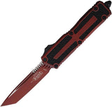 Microtech Scarab II OTF Auto Knife Gen III 1279 1WCM with Glass Breaker for Tactical Enthusiasts