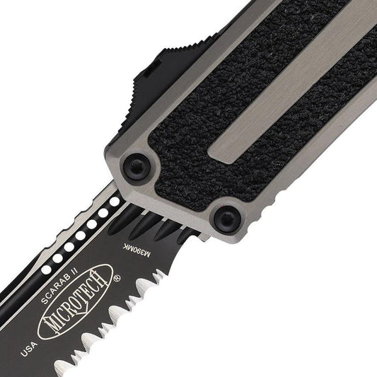 Microtech Auto Scarab II OTF Knife M390 Elite EDC by Microtech