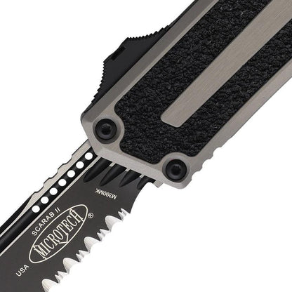 Microtech Auto Scarab II OTF Knife M390 Elite EDC by Microtech