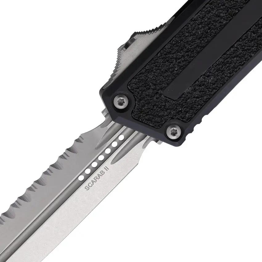 Microtech Scarab II OTF Automatic Knife DE Gen III 1280 12 Premium Glass Breaker Tactical EDC by Microtech