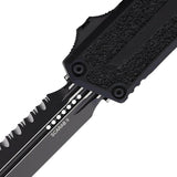 Microtech Scarab II OTF Automatic Knife With Serrated Dagger Blade Glass Breaker For Tactical EDC by Microtech
