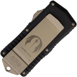Microtech Auto Exocet OTF Knife Green Coated Tanto Blade For EDC Enthusiasts And Collectors by Microtech