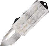 Microtech Auto Exocet OTF Knife Sand Trooper Finish Premium Steel Tanto Blade Aluminum Handle EDC Tactical by Microtech