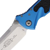 Microtech Socom Elite SE Linerlock Blue 16010BL Premium EDC Tactical Knife For Enthusiasts by Microtech