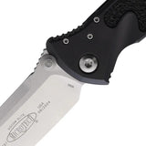 Microtech Socom Elite SE Linerlock Tactical Knife 4 Inch Stonewash Blade Glass Breaker Pocket Clip For First Responders by Microtech