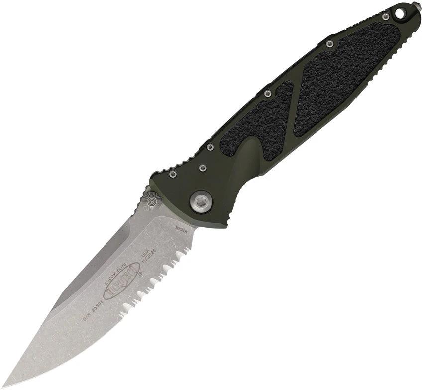 Microtech Socom Elite S\E Linerlock Ap 160-11APWL by Microtech