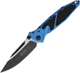 Microtech Socom Elite Linerlock Folding Knife Blue Aluminum Handle 160-1BL EDC Tactical by Microtech