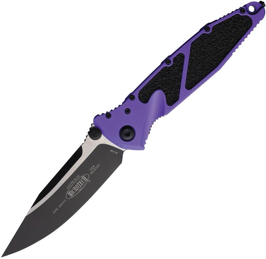 Microtech Socom Elite S\E Linerlock Pur 160-1PU by Microtech