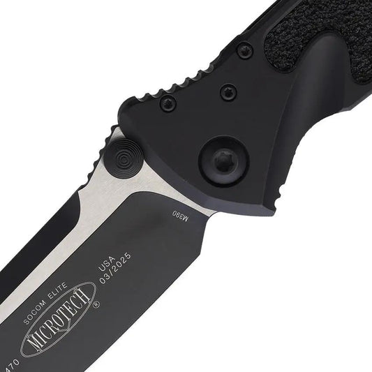 Microtech Socom Elite SE Linerlock 1601T Tactical Knife For EDC Enthusiasts Premium Two Tone Blade by Microtech