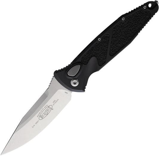 Microtech Auto Socom Elite Buttonlock Knife Automatic Opening For Tactical Enthusiasts 4 Inch Blade Aluminum Handle