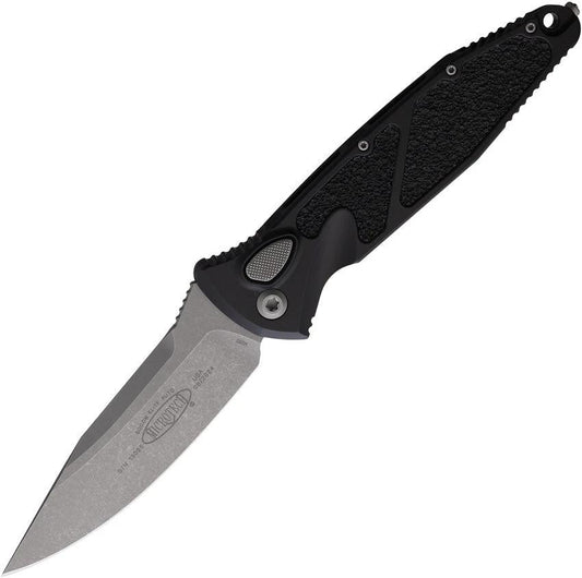 Microtech Auto Socom Elite Buttonlock Knife 4 Inch Blade Automatic Opening Apocalyptic Finish For Tactical Professionals