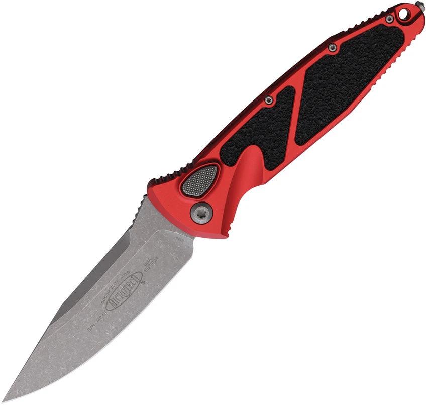 Microtech Auto Socom Elite Button Lock Tactical Knife With Apocalyptic Finish 4In Blade For Tactical Pros by Microtech