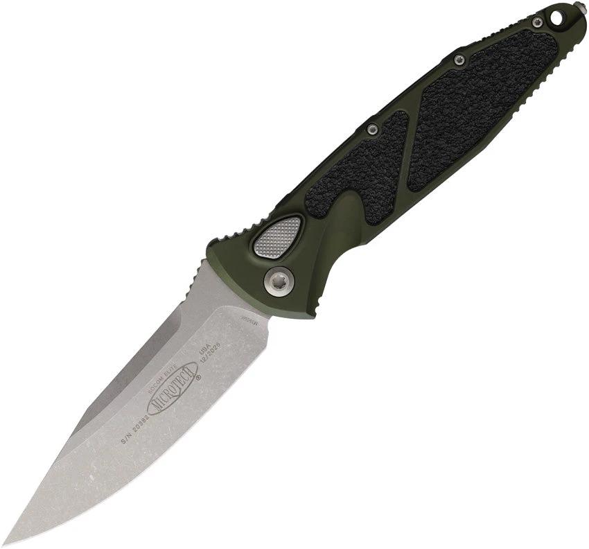 Microtech Auto Socom Elite Buttonlock Knife AP160A10APWL for Tactical EDC Enthusiasts Premium Precision