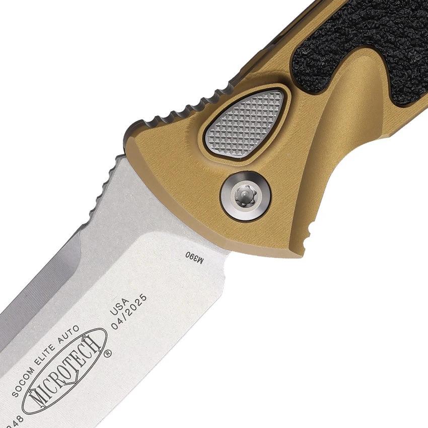 Microtech Socom Elite Auto Buttonlock Knife For EDC Pros by Microtech
