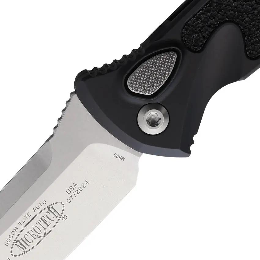Microtech Auto Socom Elite Buttonlock Knife Automatic Opening For Tactical Enthusiasts 4 Inch Blade Aluminum Handle by Microtech