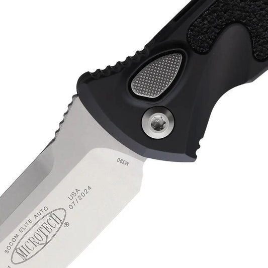 Microtech Auto Socom Elite Buttonlock Knife Automatic Opening For Tactical Enthusiasts 4 Inch Blade Aluminum Handle by Microtech