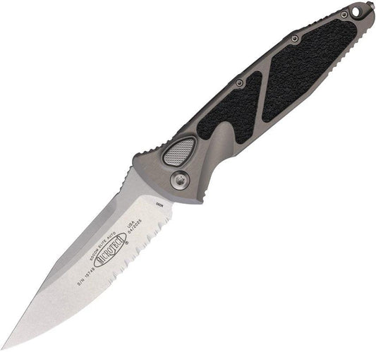 Microtech Auto Socom Elite Buttonlock Automatic Opening Tactical EDC Knife For Professionals With Glass Breaker by Microtech