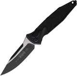 Microtech Auto Socom Elite Buttonlock Automatic Opening Tactical Knife With Premium Steel Blade Black Aluminum Handle by Microtech