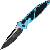 Microtech Socom Elite Buttonlock Auto Knife Two Tone Blade Turquoise Handle For Tactical EDC Enthusiasts by Microtech