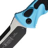 Microtech Socom Elite Buttonlock Auto Knife Two Tone Blade Turquoise Handle For Tactical EDC Enthusiasts by Microtech
