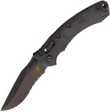 Microtech Amphibian Ram-Lok DLC Carbon Fiber Handle EDC Knife 4 Inch M390MK Blade For Tactical Enthusiasts