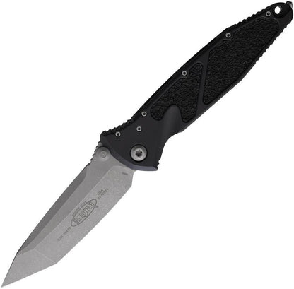 Microtech Socom Elite Linerlock Apocalyptic Finish Premium Steel Tanto Folding Knife 161-10AP Tactical EDC by Microtech