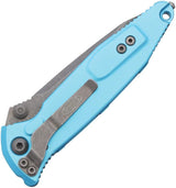 Microtech Socom Elite Knife Linerlock AP 16110APTQ Turquoise Handle Glass Breaker Tactical EDC by Microtech