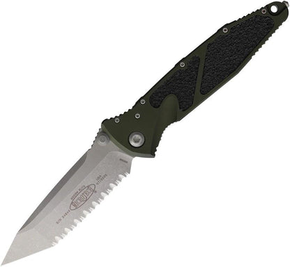 Microtech Socom Elite Linerlock Folding Knife AP 161-12APWL Durable Titanium Build For Tactical EDC Enthusiasts