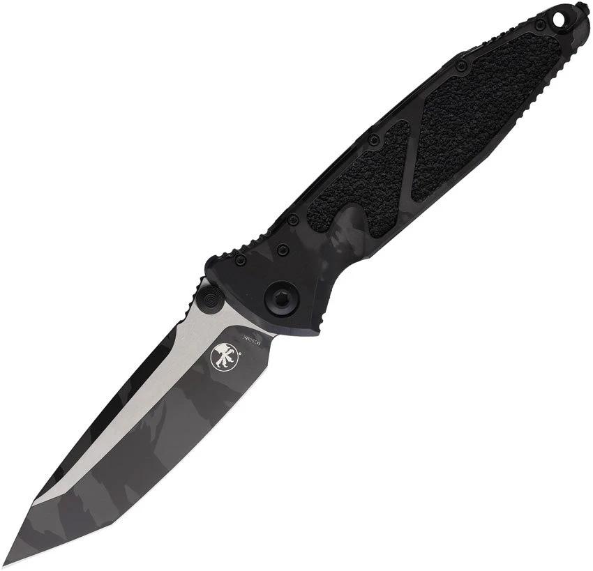 Microtech Socom Elite Linerlock Knife With Premium Steel Tanto Blade Aluminum Handle Glass Breaker Tactical EDC