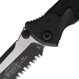 Microtech Socom Elite TE Linerlock Knife For Tactical Pros With Glass Breaker And Two Tone Premium Tanto Blade by Microtech