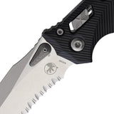 Microtech Amphibian SE Ram Lok Stonewash 137RL 11FL Partial Serrated M390MK Tactical Knife For Collectors by Microtech
