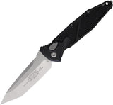 Microtech Auto Socom Elite Buttonlock Tactical Knife For EDC Enthusiasts Automatic Opening 4in Stonewashed Tanto Blade