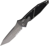 Microtech Auto Socom Elite T E Buttonloc 161A11APNC Automatic Knife For EDC Enthusiasts With Apocalyptic Finish by Microtech