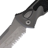 Microtech Auto Socom Elite T E Buttonloc 161A11APNC Automatic Knife For EDC Enthusiasts With Apocalyptic Finish by Microtech