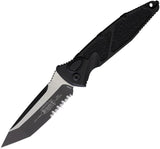 Microtech Socom Elite Auto Buttonlock Knife Automatic Opening 161A 2T Two Tone M390 For Tactical Enthusiasts by Microtech